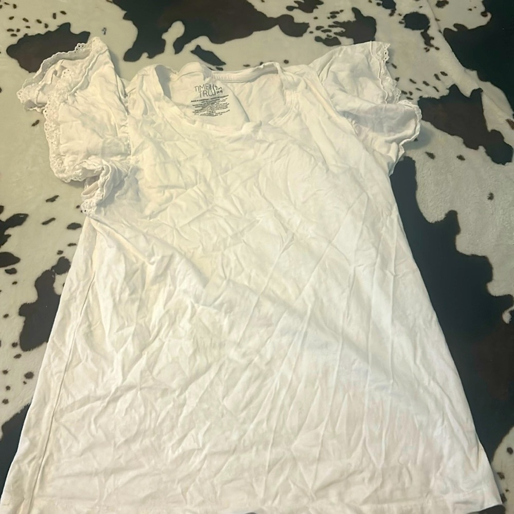 White dressy T-shirt